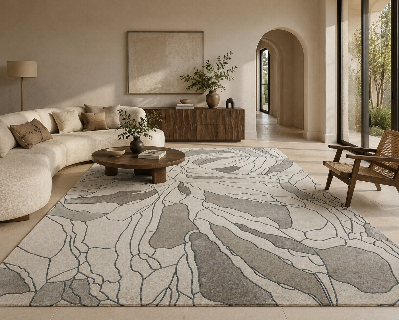 Rug in a residential living space